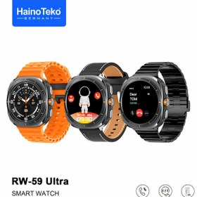 Resim beemen Haino Teko Germany RW-59 Ultra Yeni Dizayn Kasa 3 Kordonlu Akıllı Saat 