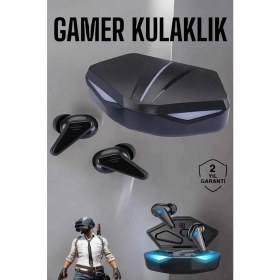 Resim Aslanoğlu Store Mey Ithalat® Bluetooth Gamer Kulaklığı Anc Özelliği Yüksek Ses Kaliteli 