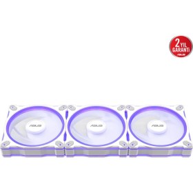 Resim Asus Prıme Mr120 Reverse 120mm Argb Beyaz Kasa Fanı Azaz0asu0017 