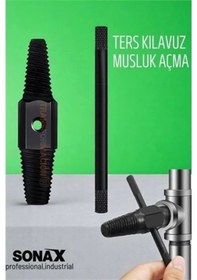 Resim Bfs Ters Kılavuz Hasarlı Musluk Boru Vana Kılavuz Seti Musluk Açma 