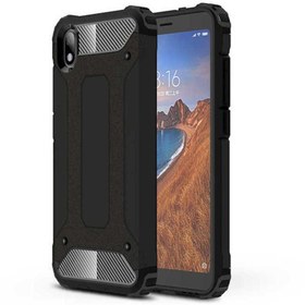Resim Xiaomi Redmi 7A Uyumlu Kılıf Crash Silikon Kapak Siyah 