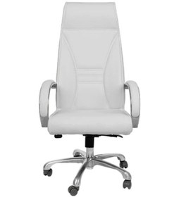 Resim Beyaz Deri Makam Koltuğu Beyaz 