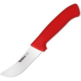 Resim Sinerji Silver Plastik Saplı Kombina Bıçağı, 12 cm, Kırmızı 