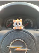 Resim Sevimli Köpek Shiba Torpido Süsü Aksesuarı Dikiz Ayna Süsü 