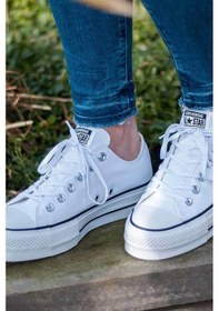 Resim Converse Chuck Taylor All Star Platform Kadın Ayakkabı Beyaz 