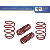 Resim Bmw F30 F32 F36 Helezyon Yayı 4 Adet Set Kırmızı Sport 