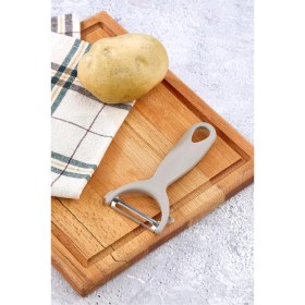Resim Mutfak Köşesi Soybi Paslanmaz Çelik Bıçaklı, Ergonomik Saplı, Pratik Meyve & Sebze Soyacağı 