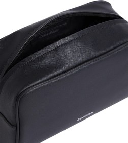 Resim Calvin Klein CK MUST WASHBAG/DOPP KIT Erkek Siyah El Çanta 