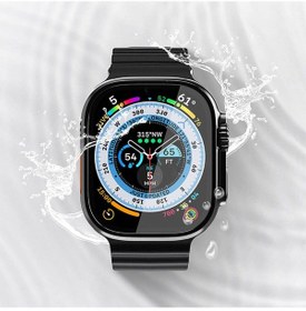 Resim İos Ve Android Uyumlu Akıllı Saat Ra23 Smart Watch 49mm Ip67 Sertifikalı Siyah Siyah 