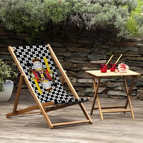 Resim Poker King Katlanabilir Şezlong - Şezlong SZ109 - Sadece Kumaş 