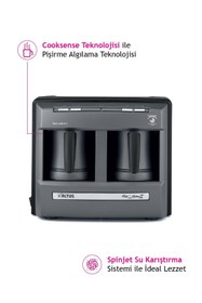 Resim Altus Al 799 Tkm Ikili Türk Kahvesi Makinesi 