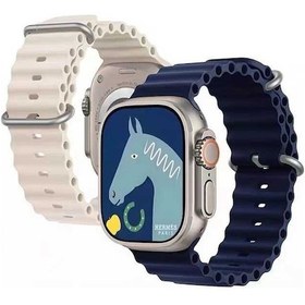 Resim Teknodur Watch Ultra 49mm Uyumlu Krd-75 Uyumlu Kordon-sarı 