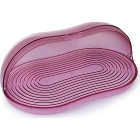 Resim EW's Kitchenware Kitchenware Akrilik Ekmek Kutusu Mürdüm 