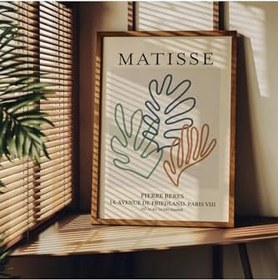 Resim Fark Tanıtım Matisse Çerçevesiz Poster, Modern Dekoratif Çerçevesiz Poster, Tablo, Matisse-5, 50 x 70 