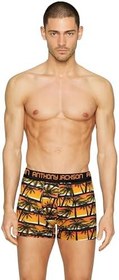 Resim Anthony Jackson Likralı 5'li-3'lü Kutu Desenli Premium Erkek Boxer Palm Horizon 