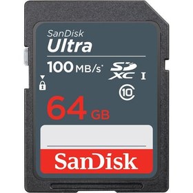 Resim SanDisk 64GB Ultra SDXC UHS-I Hafıza Kartı 