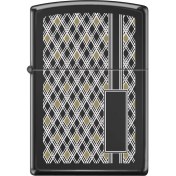 Resim Zippo Plaid With Initials Çakmak 