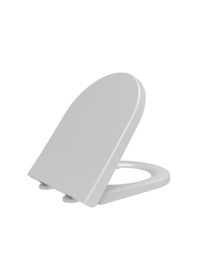 Resim Visam Mimoza Yavaş Kapanan Klozet Kapağı Beyaz 