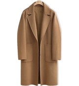 Resim Simicg Kadın Büyük Beden Kaban,haki Haki 