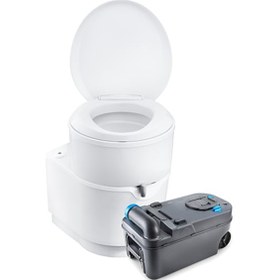 Resim Thetford C223s 12V Döner Kasetli Tuvalet 