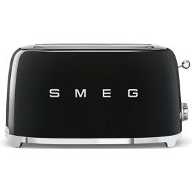Resim Smeg Siyah 2x2 Ekmek Kızartma TSF02BLEU 