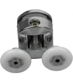 Resim CetKing Duşakabin Tekerlek Seti Metal Gövde 22MM Teker Çaplı Rulmanlı Orijinal Takım 