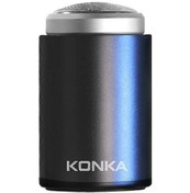 Resim Konka Mini Tıraş Bıçağı Açık Hava Su Geçirmez Erkek Tıraş Bıçağı Siyah 