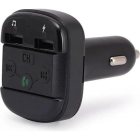 Resim Ayt Hello HL-19681 X12 Handsfree Çift USB Sd Bluetooth 12-24 Volt Fm Transmitter Oto Araç Çakmaklık Müzik Bağlantı Cihaz 
