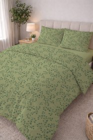 Resim Evmila Minik Çiçekler Desenli Nevresim Takımı - 220x240 Cm Nevresim + 50x70 Yastık kılıfı + 180x200 Cm Çarşaf 