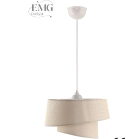 Resim Manolya Modern Kumaş Başlıklı 2 Katlı Yatak Odası Çocuk Odası Salon Mutfak Hol Avize 