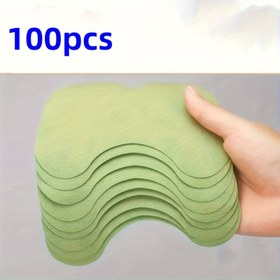 Resim 100 adet yüksek kaliteli kendinden ısınan dizlikler, dokumasız havlu kumaş, çok fonksiyonel sıcaklık, dizler, omuzlar ve ayaklar için uygun, günlük kullanım ve açık hava aktiviteleri için ideal, elektrik gerektirmez 