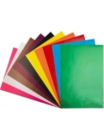 Resim Mcolor A4 90 gr Çok Renkli Elişi Kağıdı 10'lu Paket 