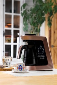 Resim Arnica IH32040 Köpüklü Pro Rose Türk Kahve Makinesi Rose 