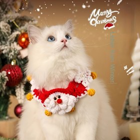 Resim 1 Adet El Yapımı Örgü Kedi & Köpek Sonbahar/Kış Atkuyruğu - Kabartmalık Beyaz Puf Detaylı, Sıcak ve Rahat Evcil Hayvan Kolyesi (Ufak / Orta Boy) Noel&Yeni Yaş Giysileri İçin Şirinsiyah Altın Aksan Tasarama, Elde yık ılama, 4 Mevsim kullanim iki mevsumluk atguyrdugi cekimli askili sepetligilik ucun asiri sicacagizmali oymalari 