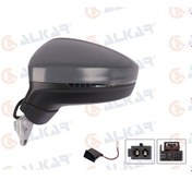 Resim Alkar Dıs Dıkız Aynası Sol Elektrıklı Isıtmalı Astarlı Sınyallı Asferık Kor Noktalı 8 AT00-9041147 
