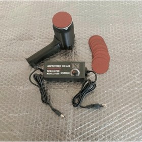 Resim İLGİNÇ ÜRÜNLER MARKETİ EL ZIMPARA MAKİNESİ YÜZEY ZIMPARA RESTORASYON HOBİ ALÇI TAŞ TOZU MOBİLYA BOYA HAZIRLIK 50mm cırtlı 