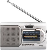 Resim Sonivox VS-R3 Mini FM Radyo Gümüş 