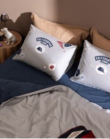 Resim Madame Coco Ruben King Size %100 Pamuk Ranforce Baskılı Nevresim Takımı - Gri 8684427295472 Gri 