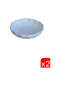 Resim Kütahya Porselen Bone Luz Krem Kase 8cm 2 Li Bnlzf08ks00 krem 