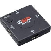 Resim Platoon PLH-027 HDMI 3in1 Çoklayıcı Switch V1.4 3 Giriş 1 Çıkış 