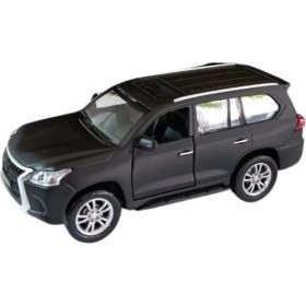 Resim Asya Oyuncak Kt. Metal Işıklı Sesli Jeep FY6208-12D-SIYAH Araba 