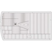 Resim Ayfar 11434 Far Camı Sol Duz Mercedes W123 79 82 