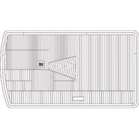 Resim Ayfar 11434 Far Camı Sol Duz Mercedes W123 79 82 