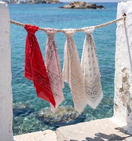 Resim SOLANA SUMMER SCARF - White 