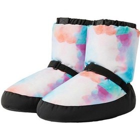 Resim 1 Çift Bale Sıcak Ayakkabısı Kış İçin Şık Dayanıklı Profesyonel Polyester Pamuklu Dans Ayakkabıları L Neon 