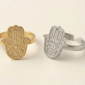 Resim HAMSA YÜZÜK - Gold 