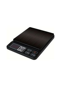 Resim Willowhaven Siyah 500g 0.01g Hassas Mutfak Terazisi Abs Tepsi 3kg Kapasite Siyah 