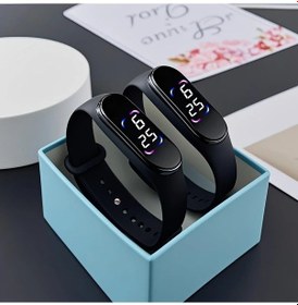 Resim Cloud011 M6 Dijital Akıllı Pembe Kadın Erkek Spor Fitness Dokunmatik Bileklik Diğer 