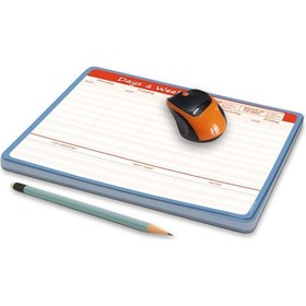 Resim Mouse Pad Haftalık Kağıt Planer Sümen Gün&Hafta 