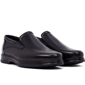 Resim Derimod Fly Erkek Siyah Deri Loafer - Siyah / 42 